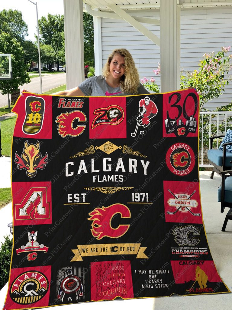 Calgary Flames Blanket 1 Calgary Flames Blanket