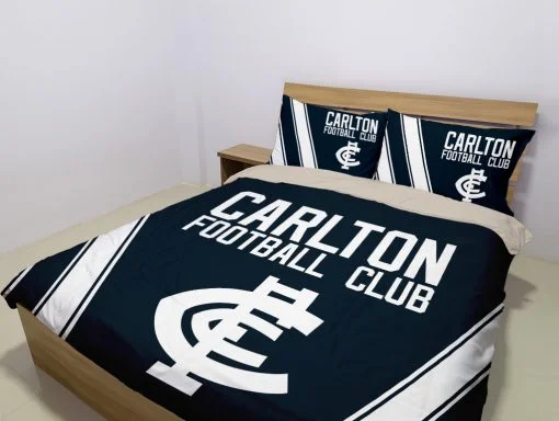 Carlton Football Lover Bedding Set 1 Carlton Football Lover Bedding Set