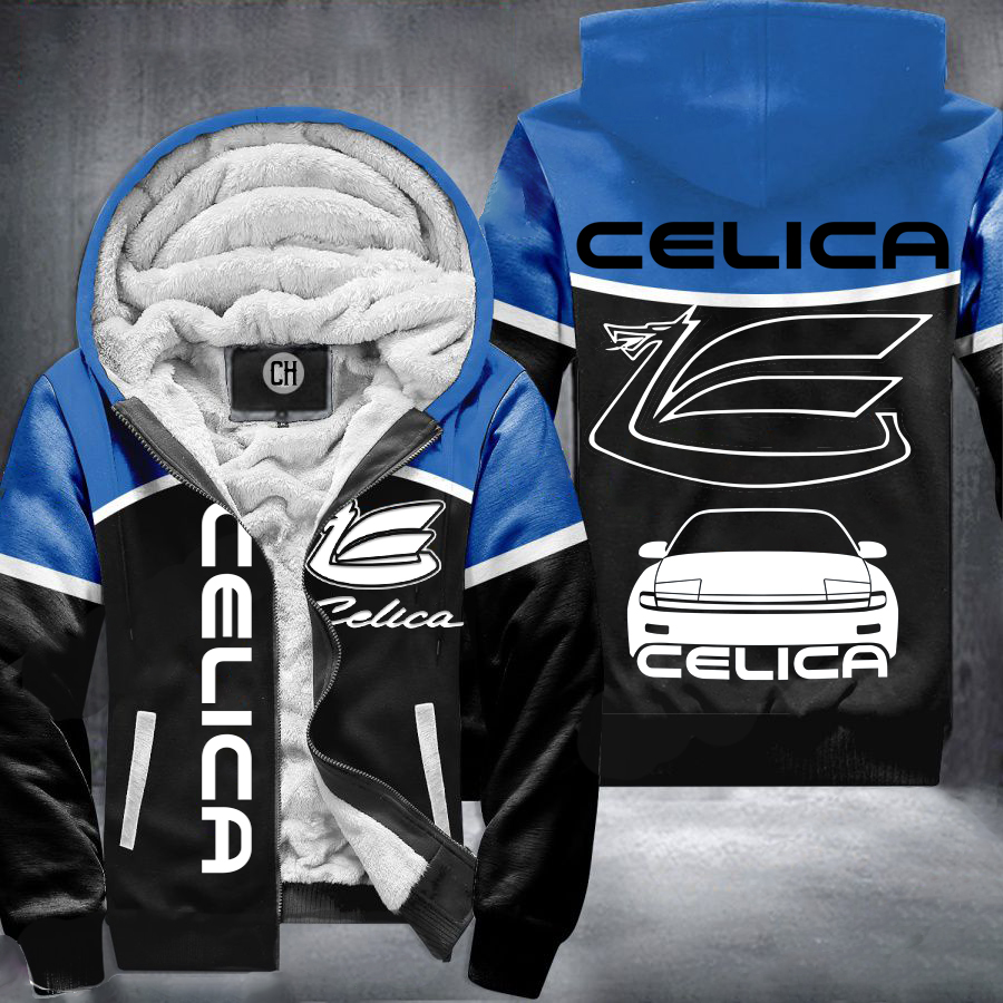 Celica Blue Fleece Jacket 1 Celica Blue Fleece Jacket