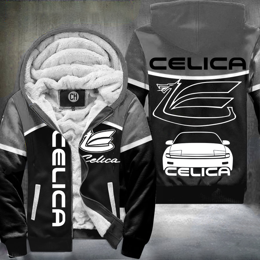 Celica Gray Fleece Jacket 1 Celica Gray Fleece Jacket