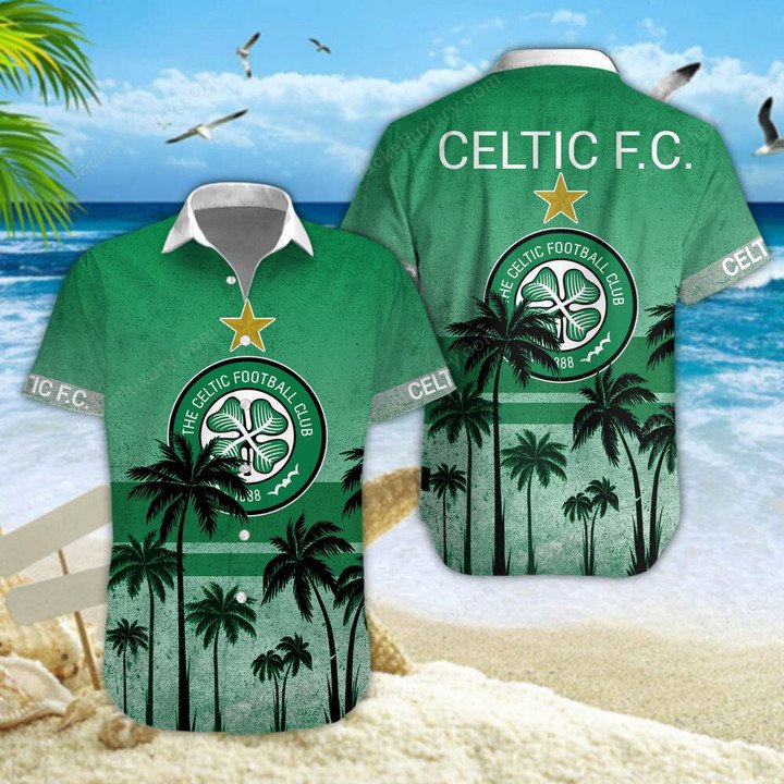 Celtic FC Hawaiian Shirt 1 Celtic FC Hawaiian Shirt