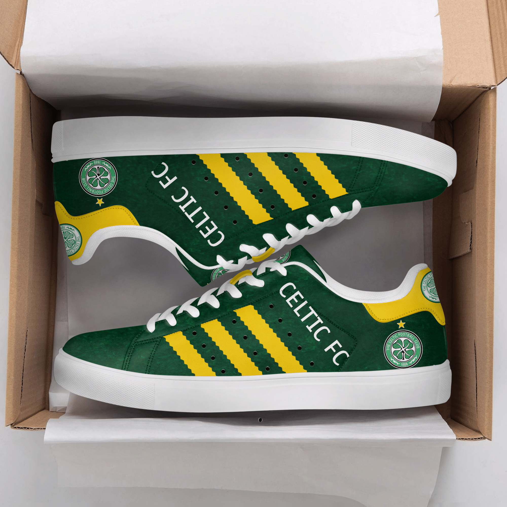 Celtic FC Stan Smith Shoes 1 Celtic FC Stan Smith Shoes