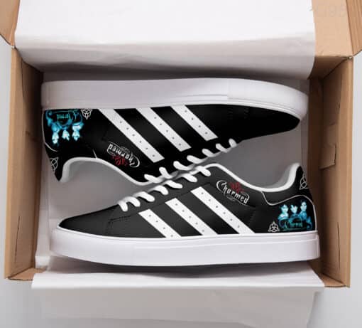 Charmed Black 03 Stan Smith Shoes 1 Charmed Black 03 Stan Smith Shoes