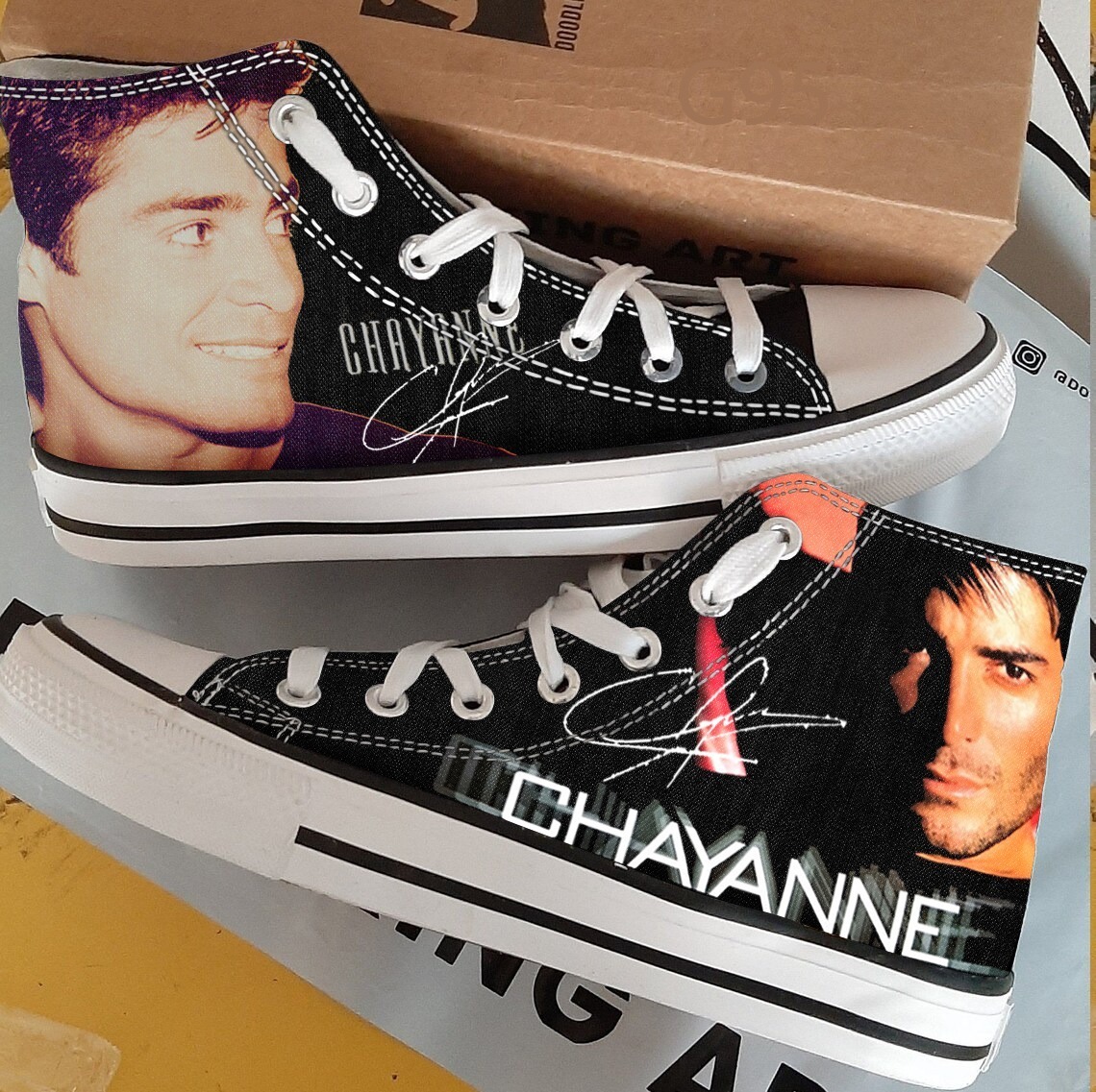 Chayanne High Top Shoes 1 Chayanne High Top Shoes