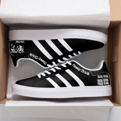 Cheap Trick Black Stan Smith Shoes