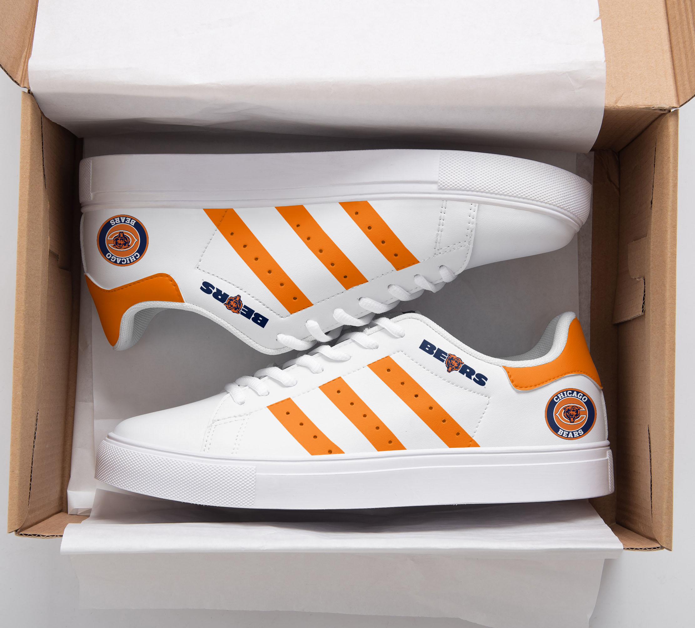 Chicago Bears A2 Stan Smith Shoes 1 Chicago Bears A2 Stan Smith Shoes