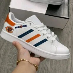 Chicago Bears Love 5 Stan Smith Shoes