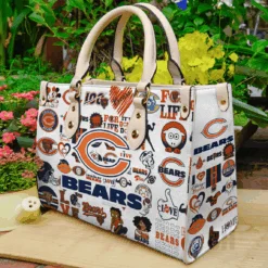 Chicago Bears Lover Leather Handbag