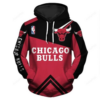 Chicago Bulls A0 Hoodie Zip Hoodie 3D