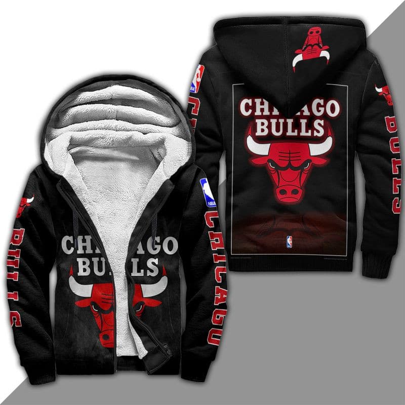 Chicago Bulls Fleece Jacket 1 Chicago Bulls Fleece Jacket