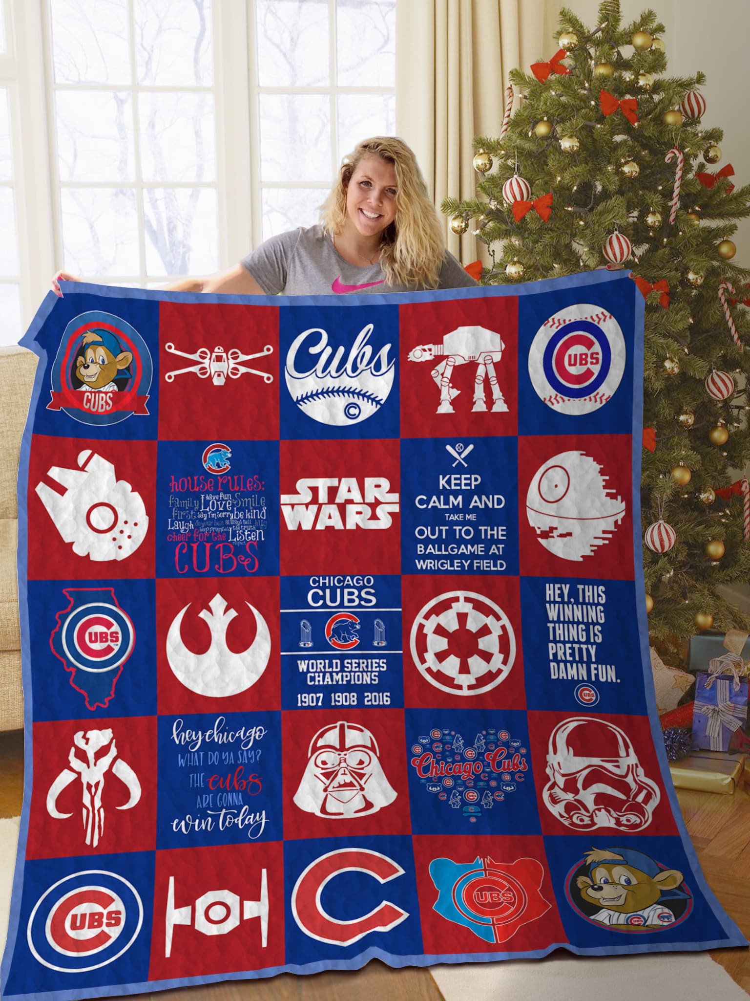 Chicago Cubs Lover Blanket 1 Chicago Cubs Lover Blanket