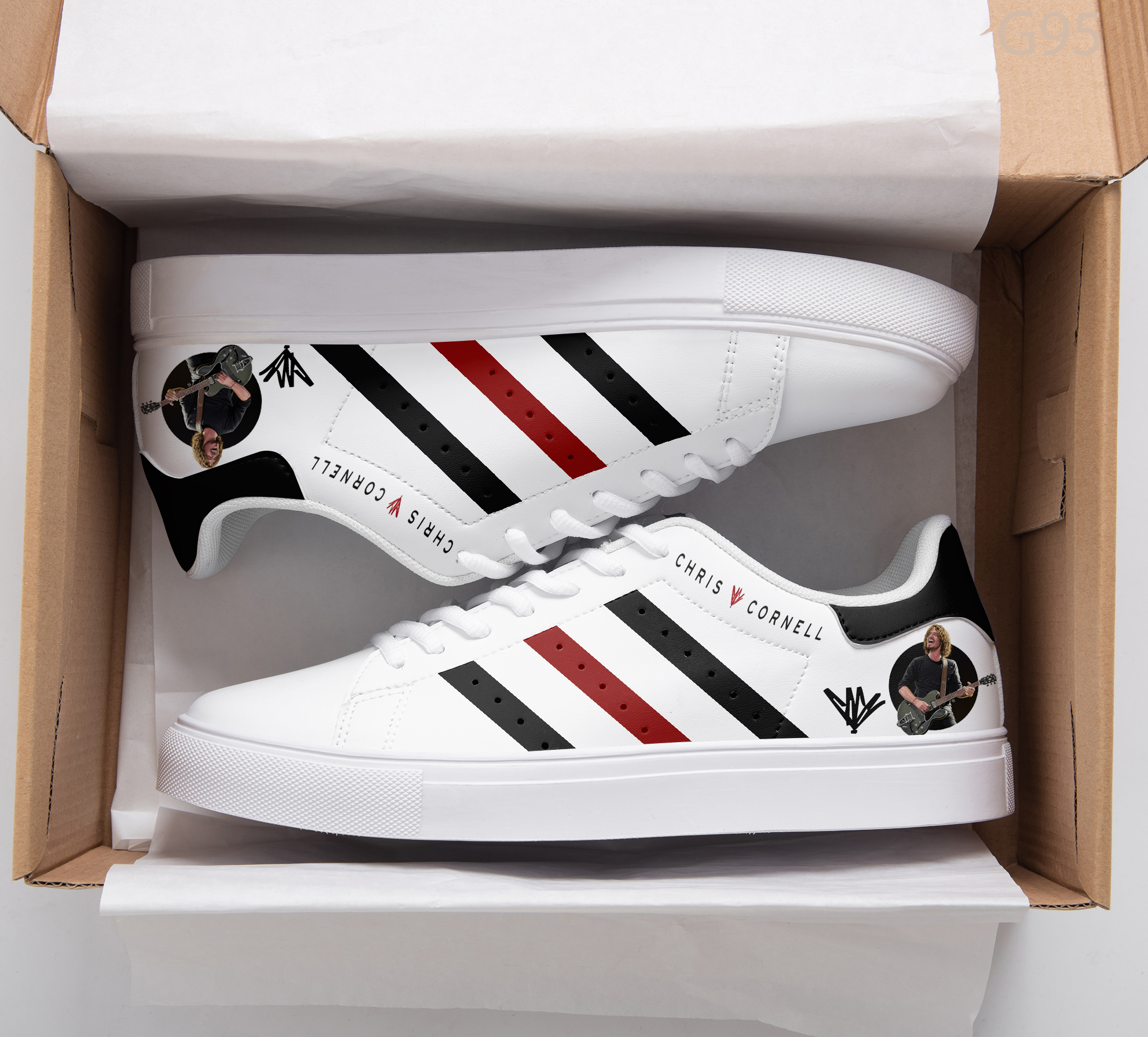 Chris Cornell Stan Smith Shoes 1 Chris Cornell Stan Smith Shoes