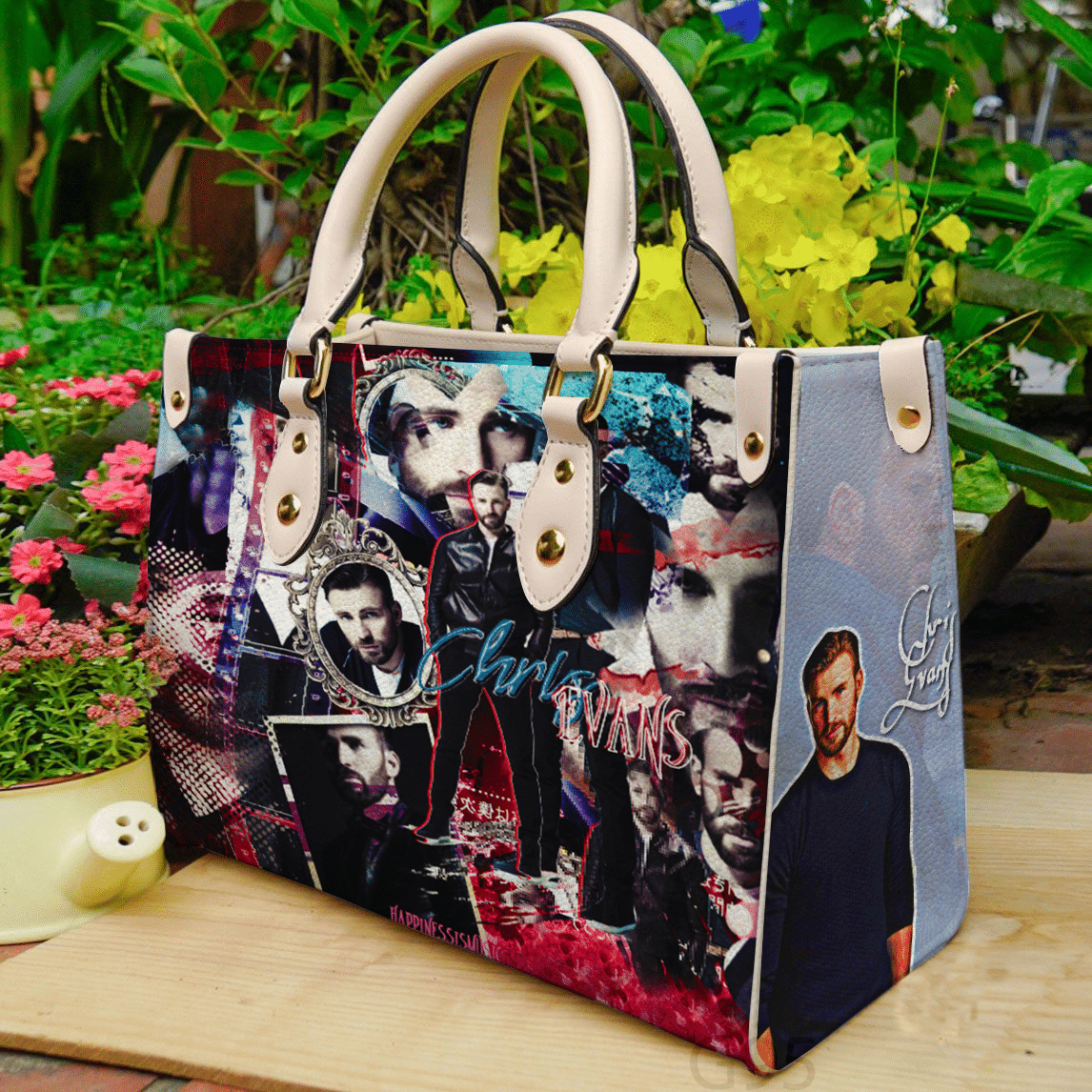 Chris Evans Leather Handbag 1 Chris Evans Leather Handbag