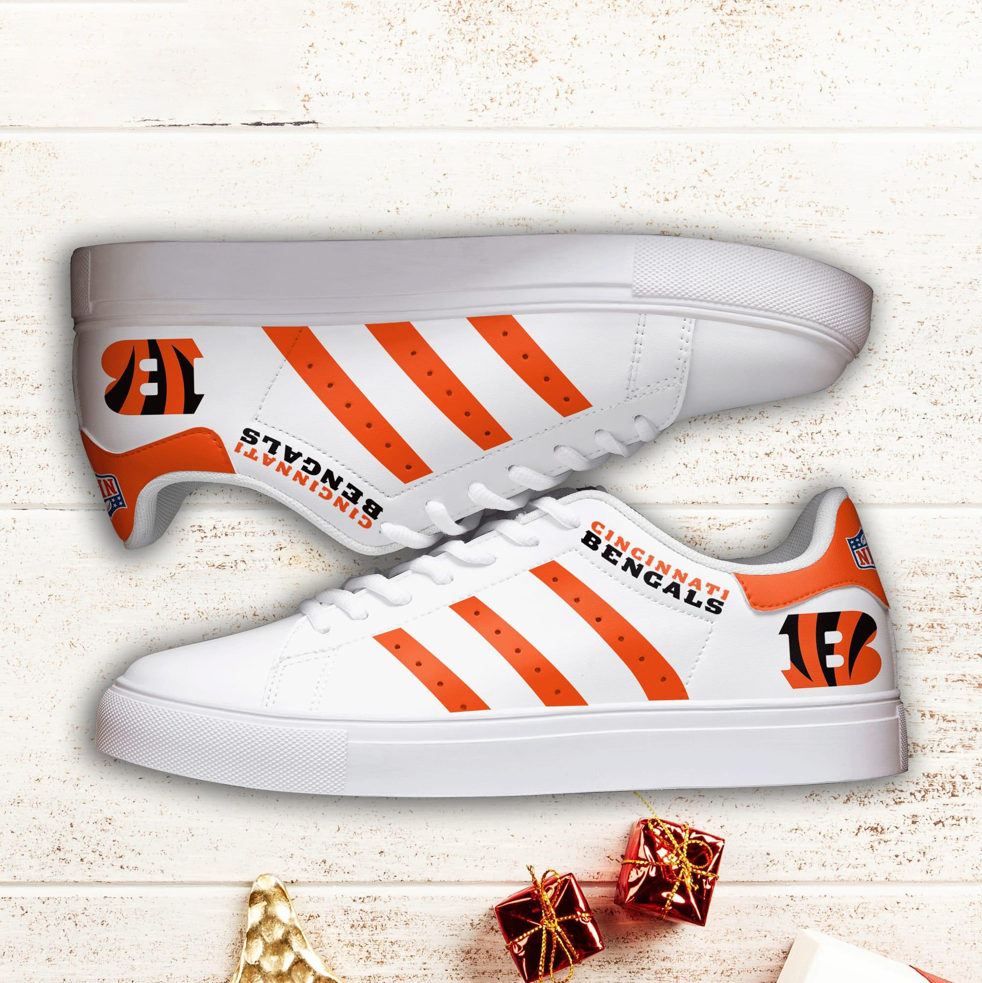 Cincinnati Bengals A1 Stan Smith Shoes 1 Cincinnati Bengals A1 Stan Smith Shoes