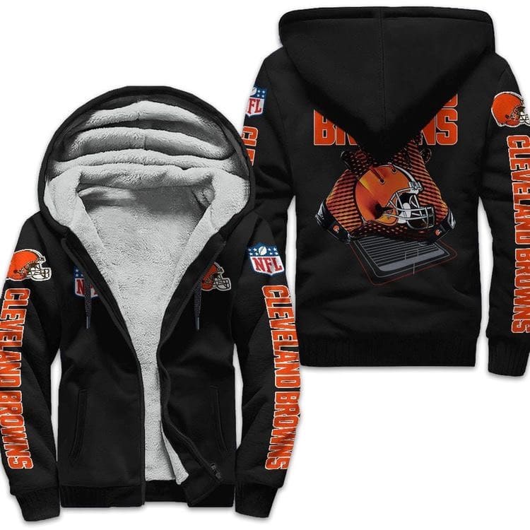 Cleveland Browns Fleece Jacket 1 Cleveland Browns Fleece Jacket