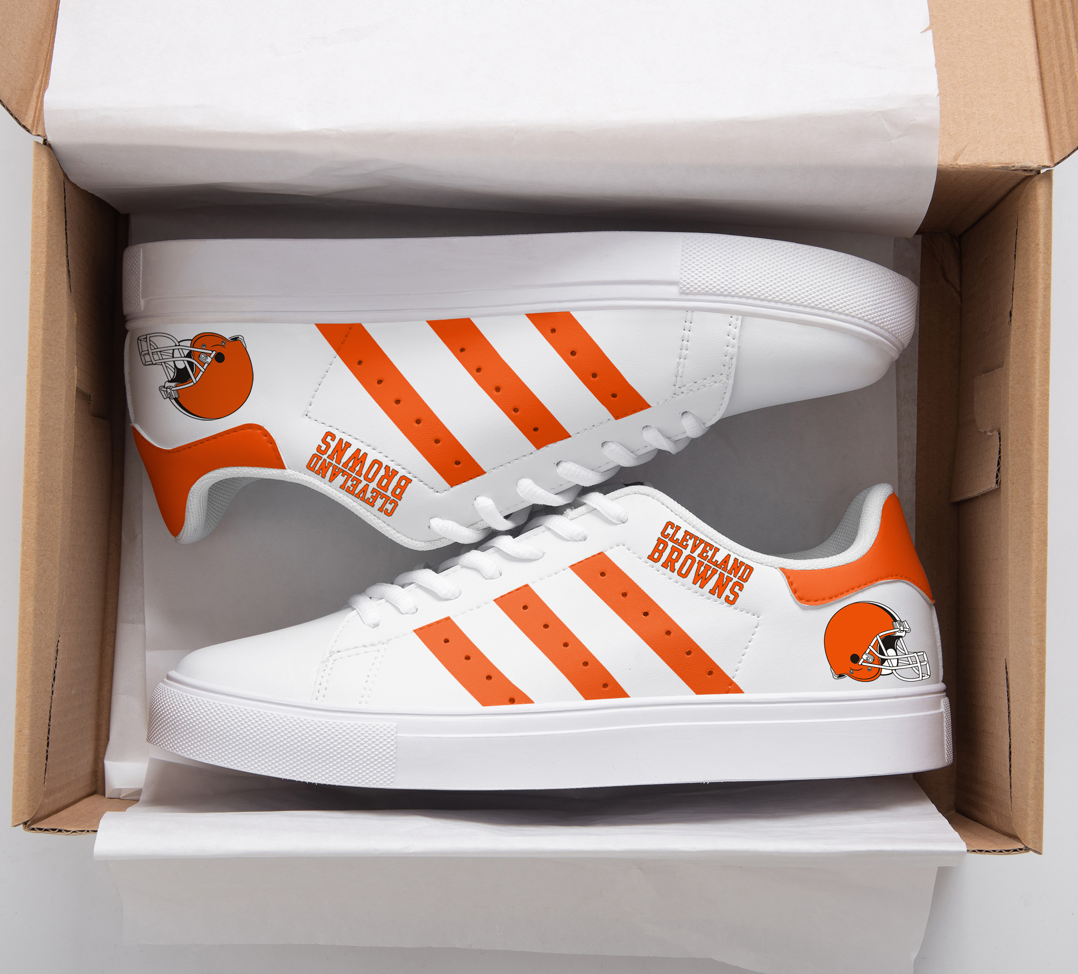 Cleveland Browns Stan Smith Shoes 1 Cleveland Browns Stan Smith Shoes