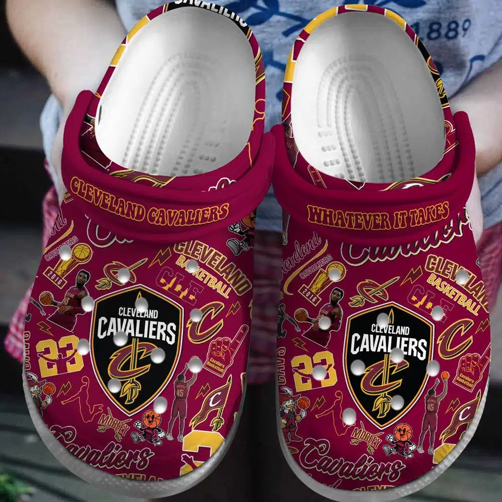 Cleveland Cavaliers Soft Clogs 1 Cleveland Cavaliers Soft Clogs