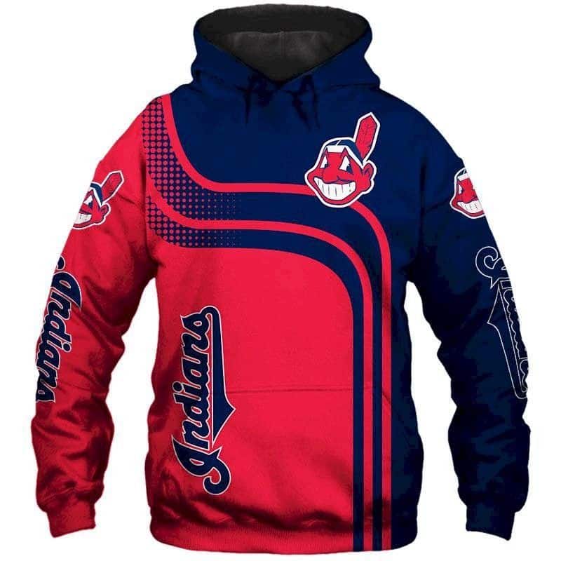 Cleveland Indians 2 Hoodie Zip Hoodie 3D 1 Cleveland Indians 2 Hoodie Zip Hoodie 3D