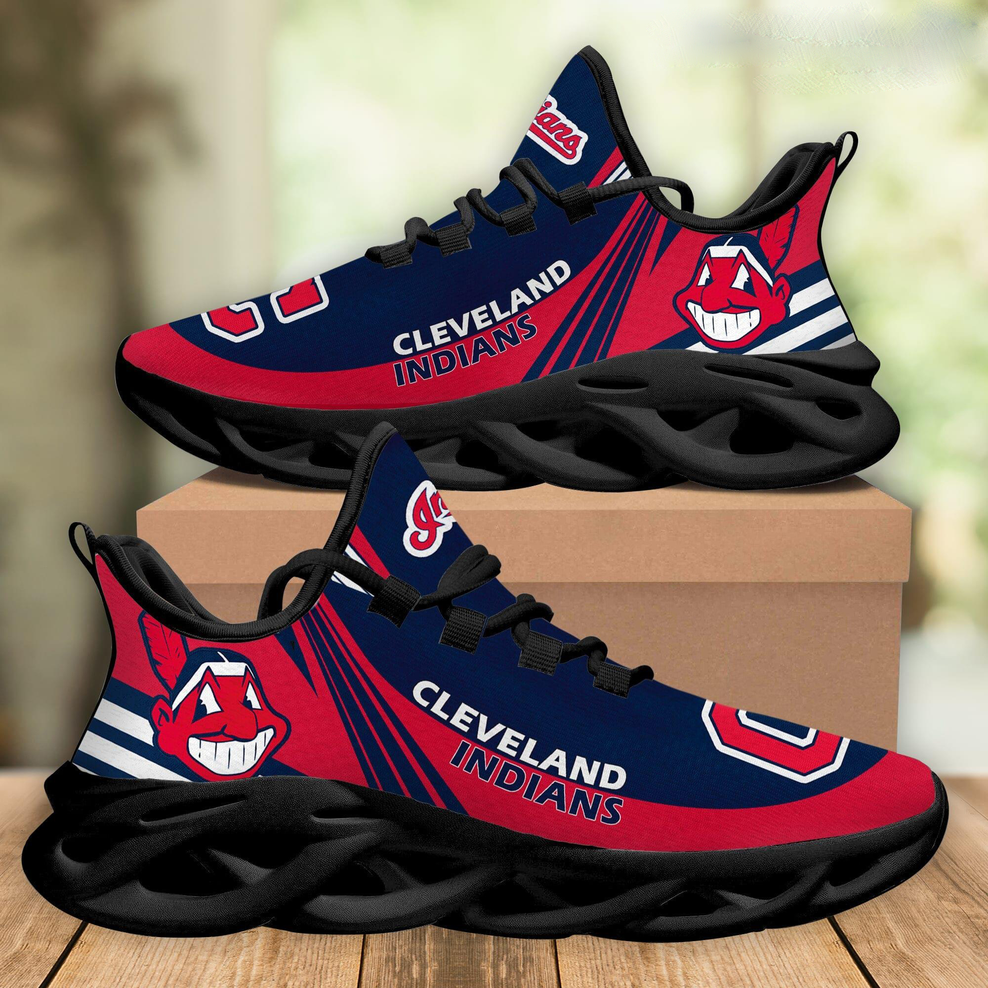 Cleveland Indians Max Soul Shoes 1 Cleveland Indians Max Soul Shoes
