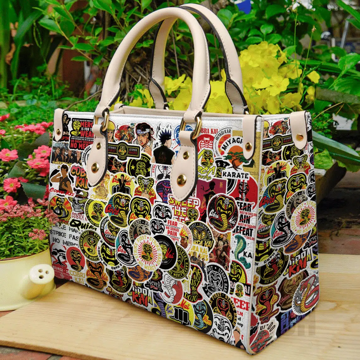 Cobra Kai Leather Handbag 1 Cobra Kai Leather Handbag