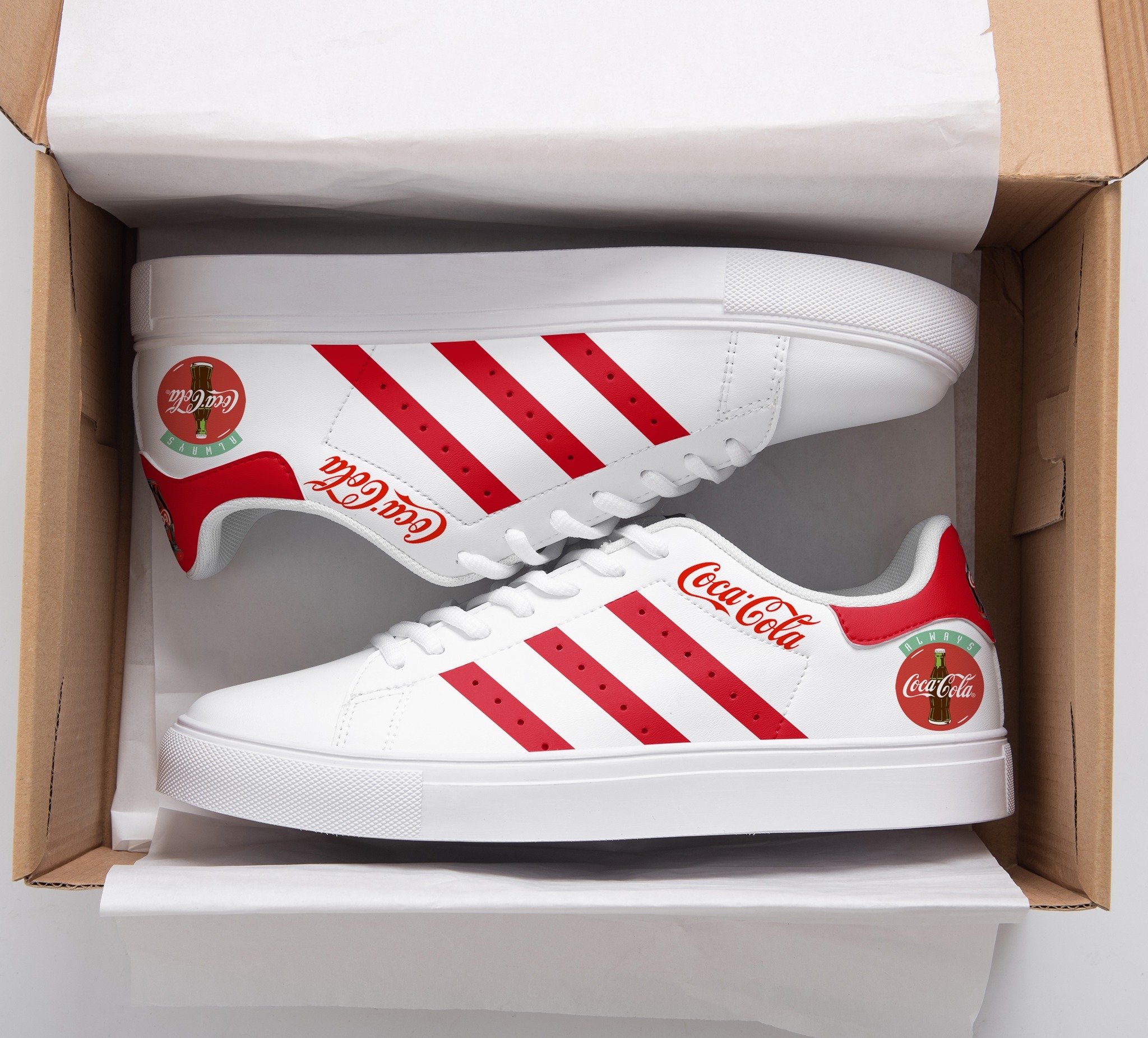 Coca Cola Stan Smith Shoes 1 Coca Cola Stan Smith Shoes