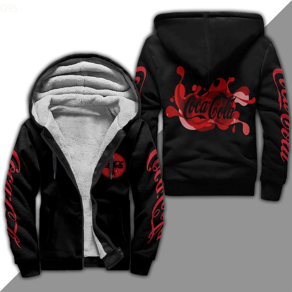 Coca-cola Fleece Jacket 1 Coca-cola Fleece Jacket