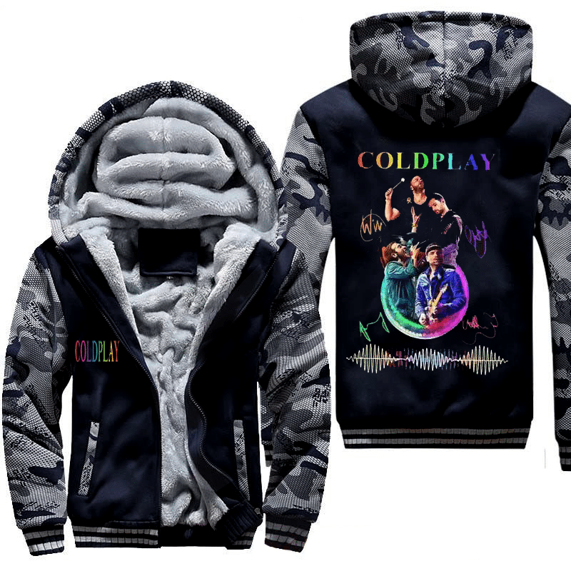 Coldplay Fleece Jacket 1 Coldplay Fleece Jacket
