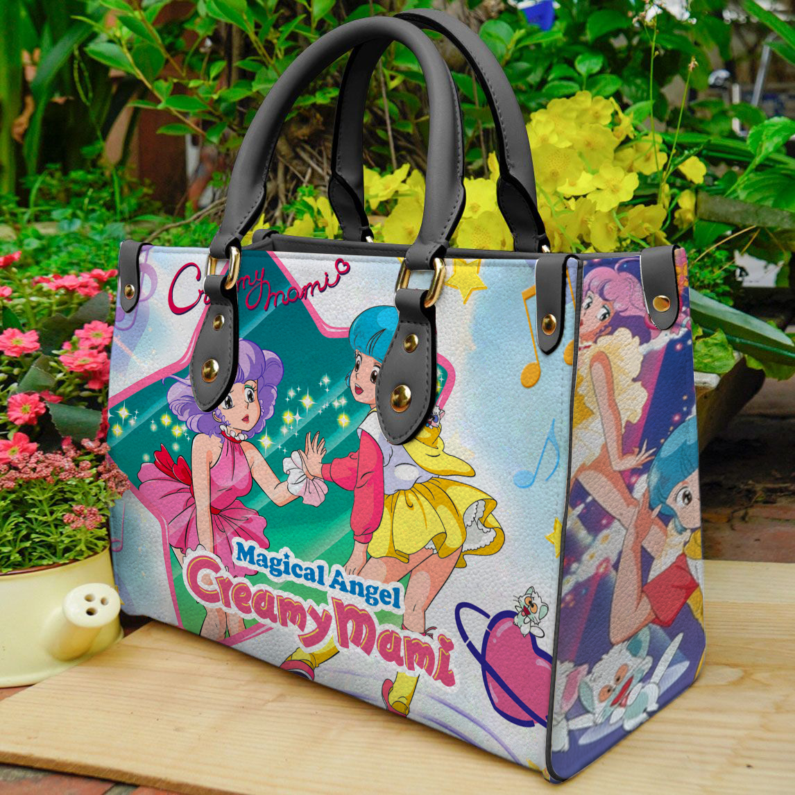 Creamy Mami Leather Handbag 1 Creamy Mami Leather Handbag