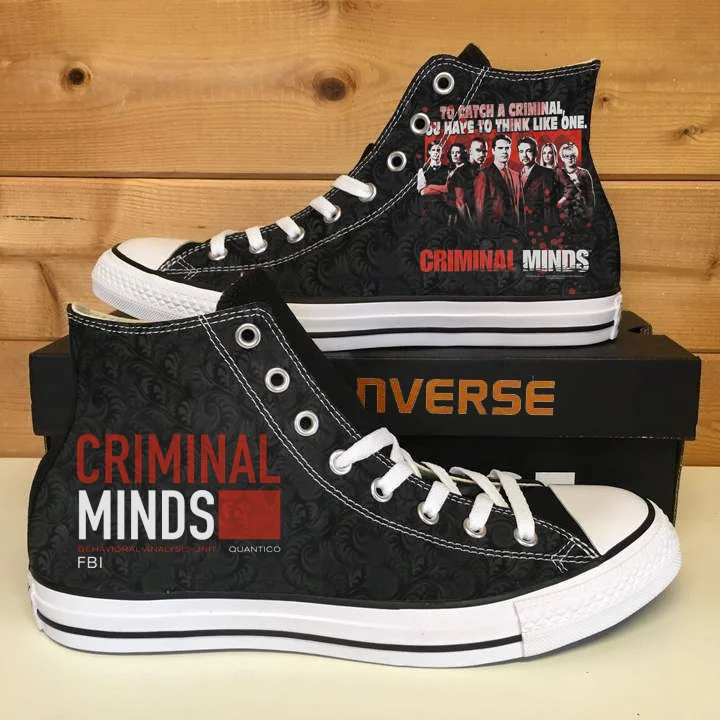 Criminal Minds High Top Shoes 1 Criminal Minds High Top Shoes