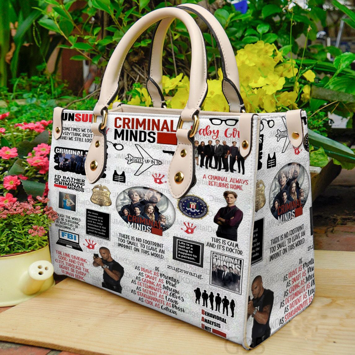 Criminal Minds Lover Leather Handbag 1 Criminal Minds Lover Leather Handbag