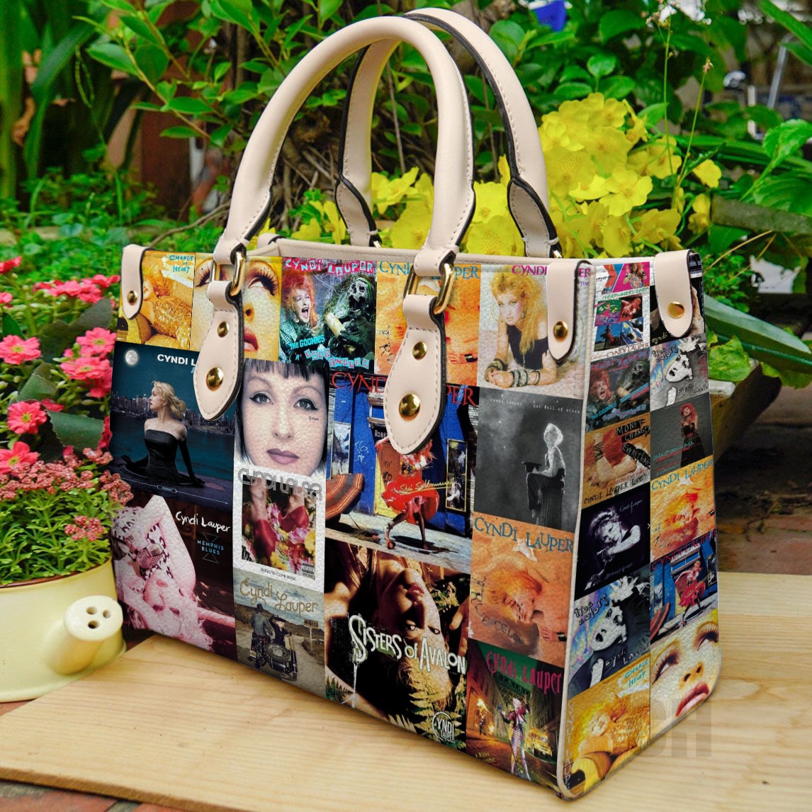 Cyndi Lauper Leather Handbag 1 Cyndi Lauper Leather Handbag