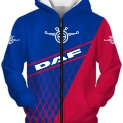 Daf Hoodie Zip Hoodie 3D