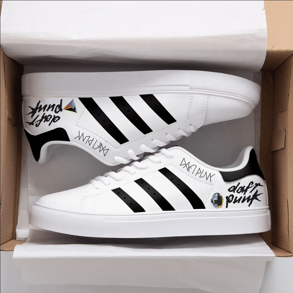 Daft Punk Stan Smith Shoes 1 Daft Punk Stan Smith Shoes