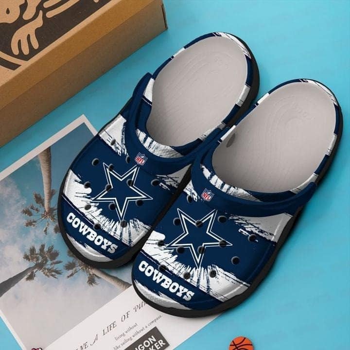 Dallas Cowboys 1G Soft Clogs 1 Dallas Cowboys 1G Soft Clogs