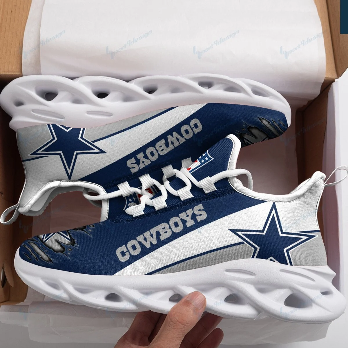 Dallas Cowboys Max Soul Shoes 1 Dallas Cowboys Max Soul Shoes