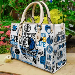 Dallas Mavericks Leather Handbag