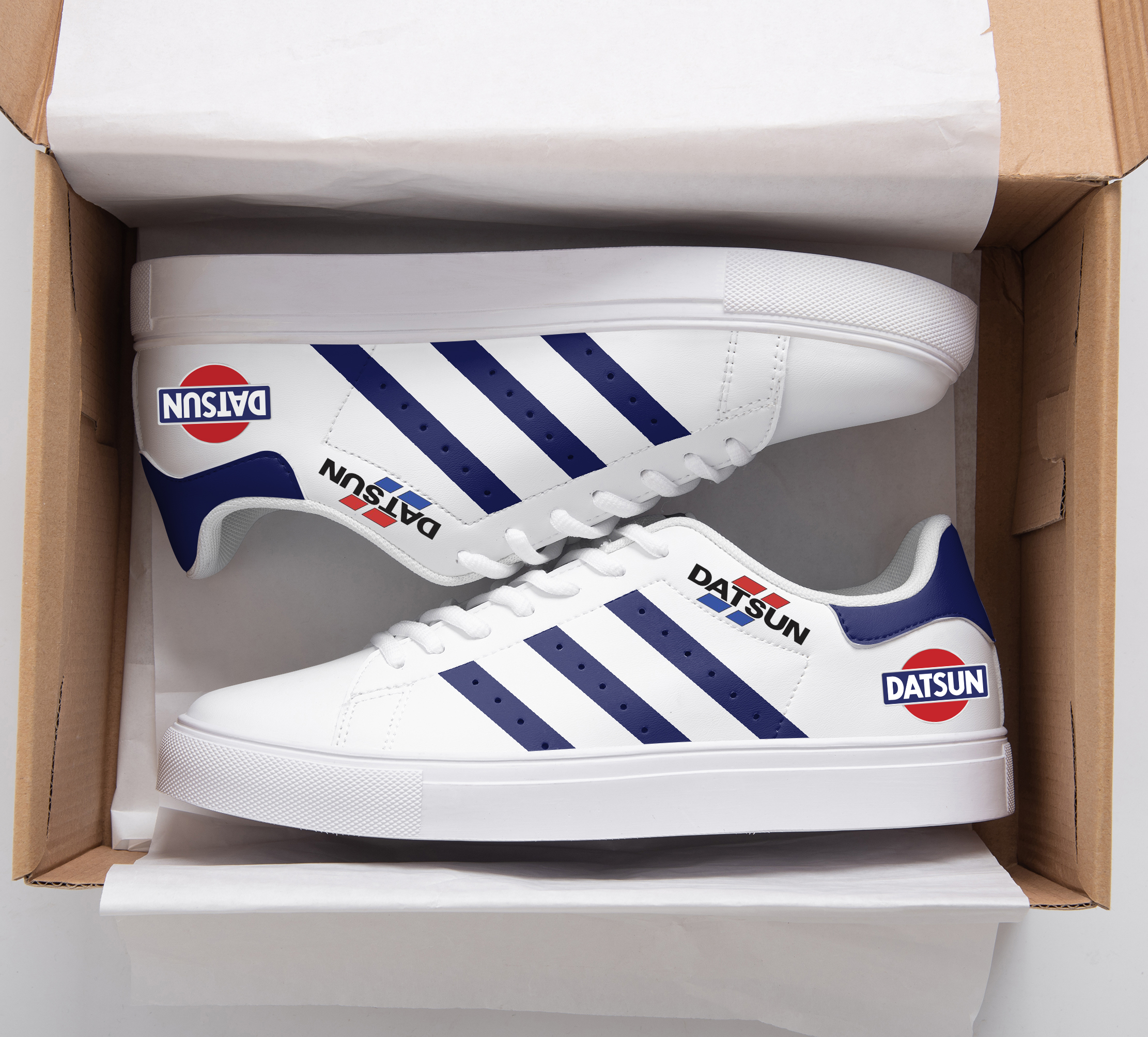 Datsun Blue Stan Smith Shoes 1 Datsun Blue Stan Smith Shoes