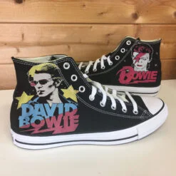 David Bowie High Top Shoes 01