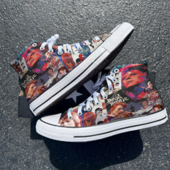 David Bowie High Top Shoes