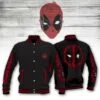Deadpool Marvel Baseball Jacket
