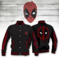 Deadpool Marvel Baseball Jacket