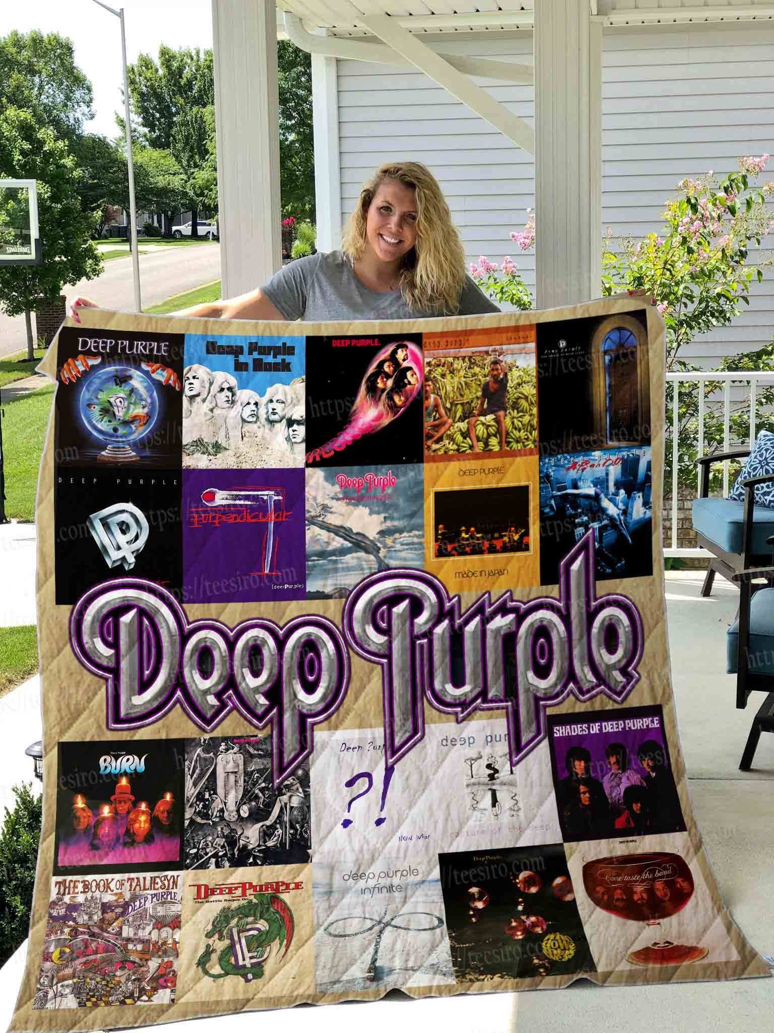 Deep Purple Blanket 1 Deep Purple Blanket