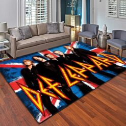 Def Leppard A1 Rugs
