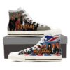 Def Leppard High Top Shoes