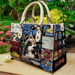 Def Leppard Leather Handbag