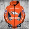 Denver Broncos 1G Hoodie Zip Hoodie 3D