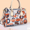 Denver Broncos Leather Handbag