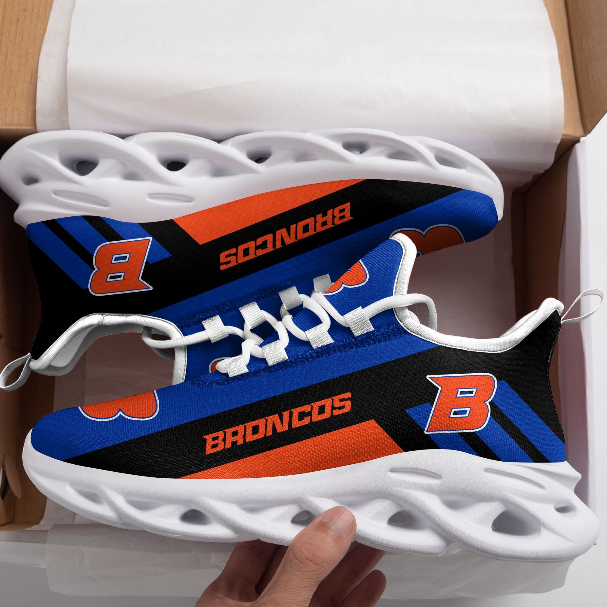 Denver Broncos Max Soul Shoes Shoes 1 Denver Broncos Max Soul Shoes Shoes