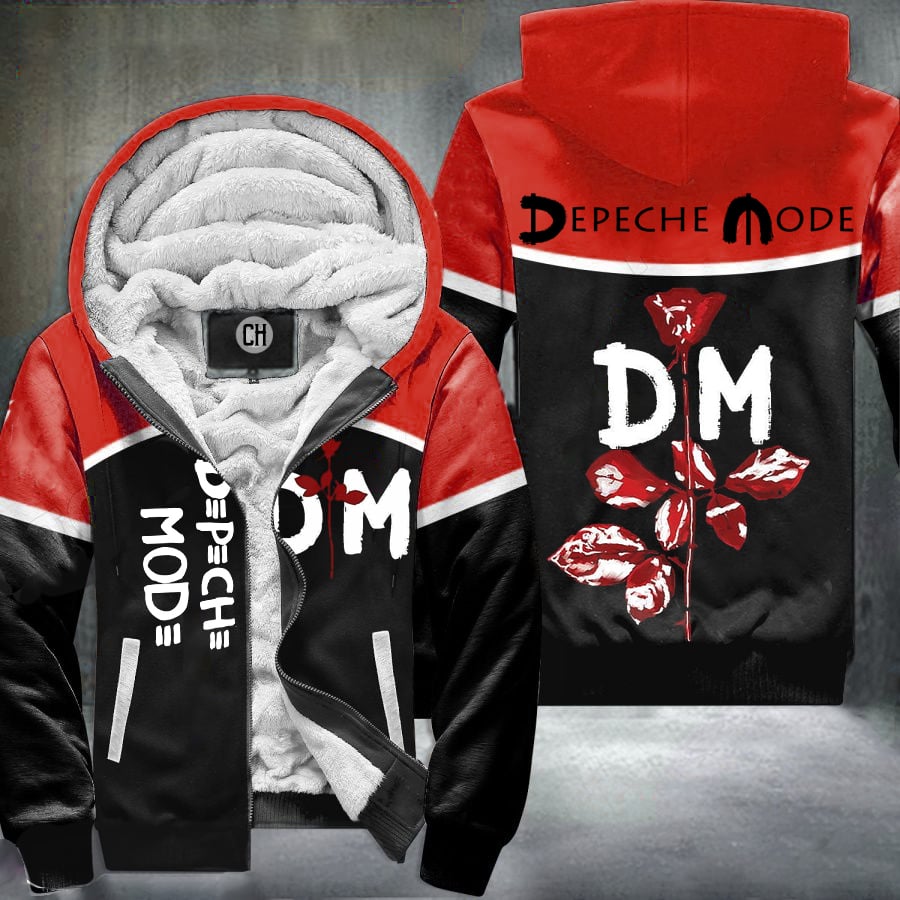 Depeche Mode Fleece Jacket 1 Depeche Mode Fleece Jacket