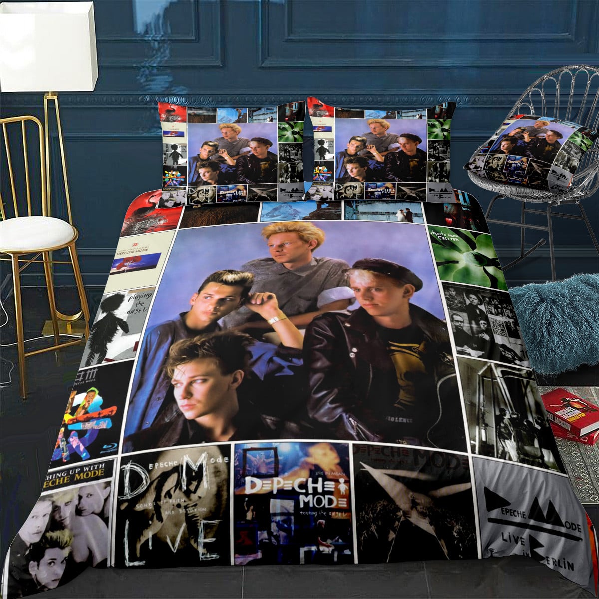 Depeche Mode Lover Bedding Set 1 Depeche Mode Lover Bedding Set